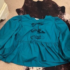 JODIFL Teal Top